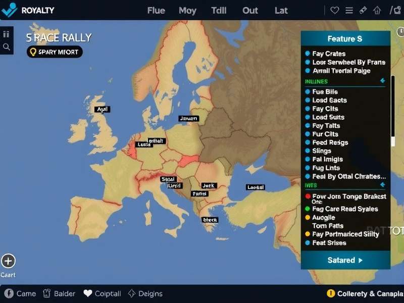 Royalty S Race Rally localization features